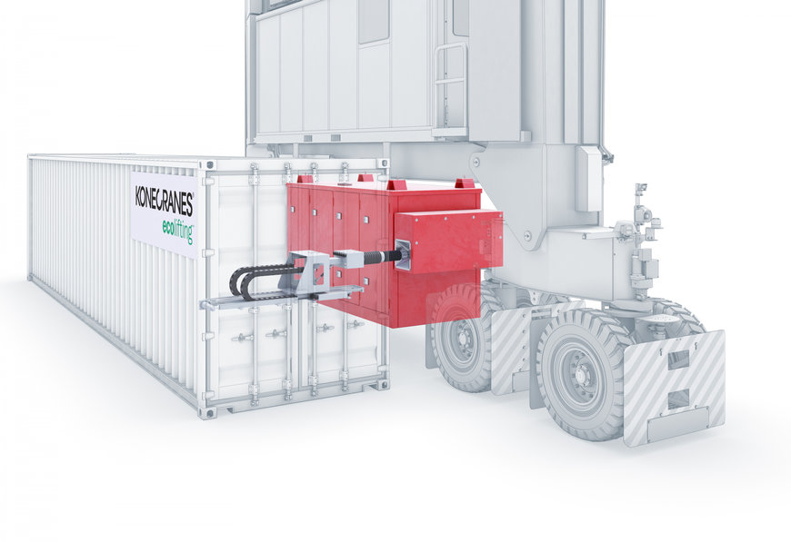 Konecranes integra baterías en máquinas para la manipulación de grandes contenedores
